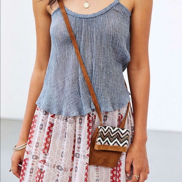 Cleobella suede crossbody purse - Picture 2 of 8